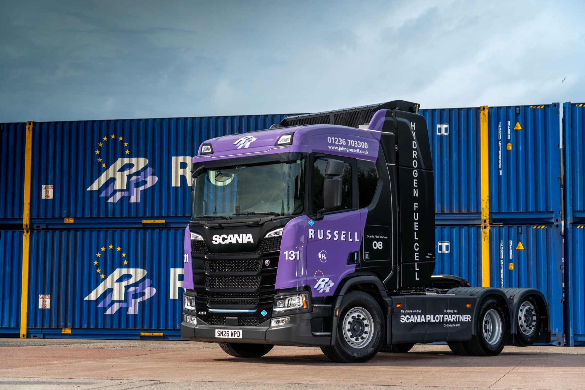A UK first: John G Russell and Scania to thoroughly test the viability of FCEV in day-to-day operations