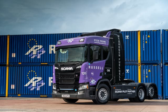 A UK first: John G Russell and Scania to thoroughly test the viability of FCEV in day-to-day operations